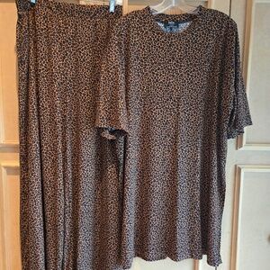 LaLa Matching Leopard Set